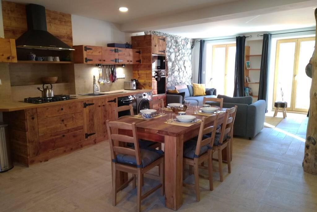 Le Grand Pierron Claree Valley Cosy Apartment In Mountain, 6P Val-des-Prés المظهر الخارجي الصورة